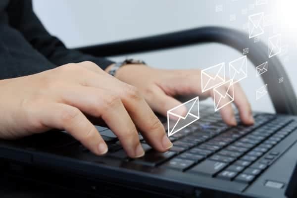 How to write email and get reply?